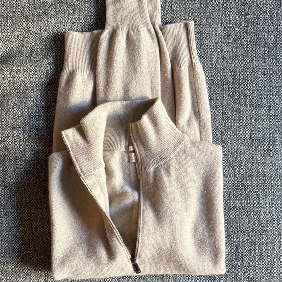 Massimo Alba 100% Cashmere Men’s Tan Sweater - Picture 4 of 5